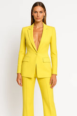 Ensemble blazer et pantalon pour femme tendance